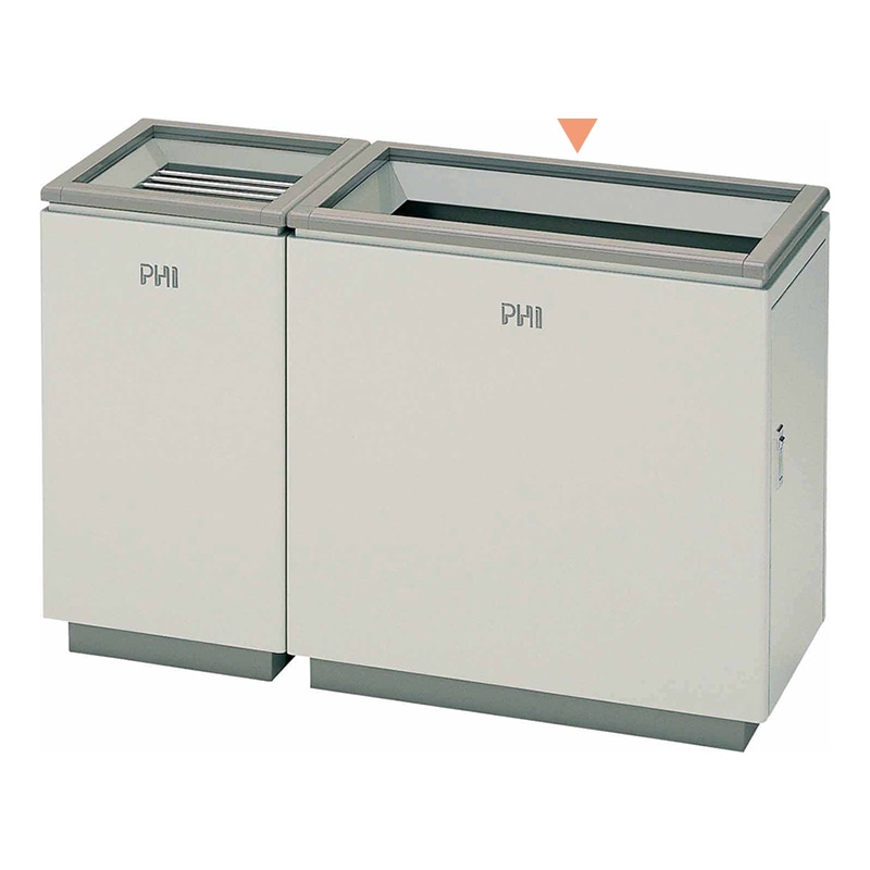 山崎産業 ダストボックスファイ K-7038 93L YD-55L-ID 1台(ご注文単位1台)【直送品】