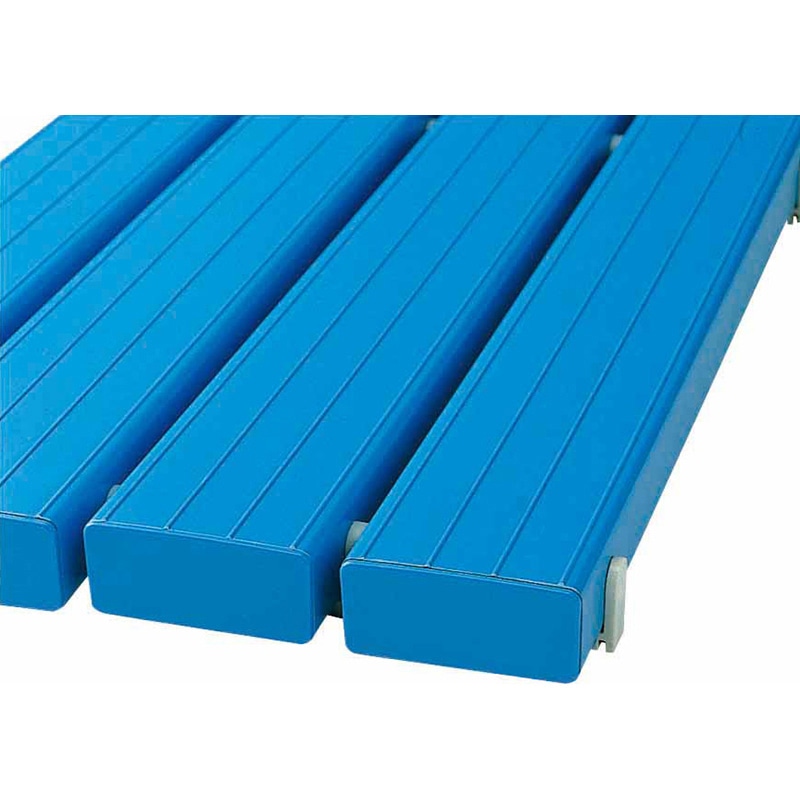 山崎産業 YSカラースノコ セフティ抗菌 キャップ付き L型 ブルー F-115-3-L-BL 1セット(ご注文単位1セット)【直送品】