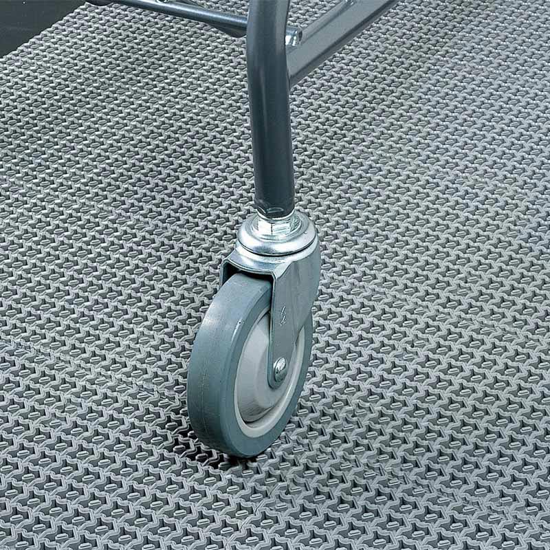 山崎産業 ブイステップマット13 風除室用 本駒S グレー F-126-HS-GR 1枚(ご注文単位50枚)【直送品】