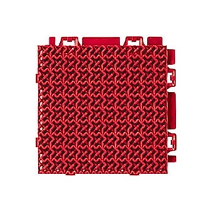 山崎産業 ブイステップマット13 風除室用 本駒S レッド F-126-HS-R 1枚（ご注文単位50枚）【直送品】