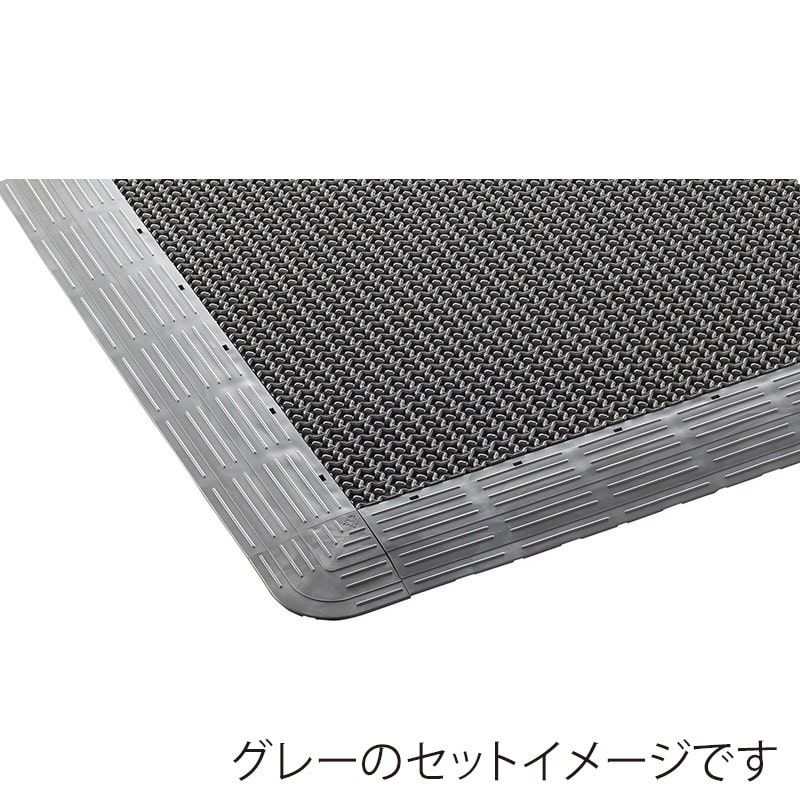 山崎産業 ブイステップマット13 風除室用 本駒S レッド F-126-HS-R 1枚(ご注文単位50枚)【直送品】