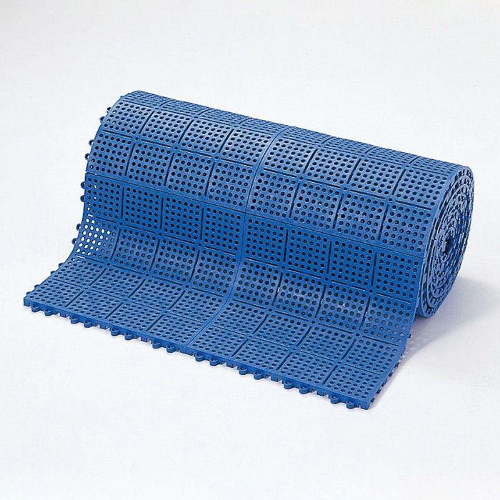 山崎産業 水切りマット ロイヤルソフト 本駒 ブルー F-138-HK-BL 1枚（ご注文単位1枚）【直送品】