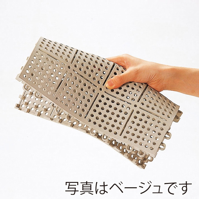 山崎産業 水切りマット ロイヤルソフト 本駒 グリーン F-138-HK-G 1枚(ご注文単位1枚)【直送品】