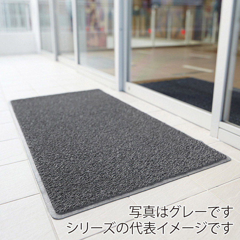 山崎産業 ロンソフトマット 屋外用 #12 ブラウン F-129-12-BR 1枚(ご注文単位1枚)【直送品】