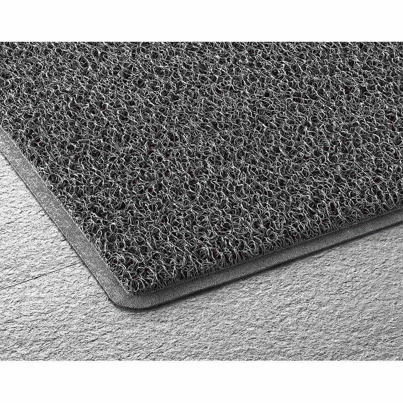 山崎産業 ロンソフトマット 屋外用 ＃12 グレー F-129-12-GR 1枚（ご注文単位1枚）【直送品】