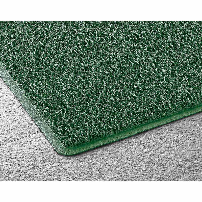 山崎産業 ロンソフトマット 屋外用 ＃15 グリーン F-129-15-G 1枚（ご注文単位1枚）【直送品】