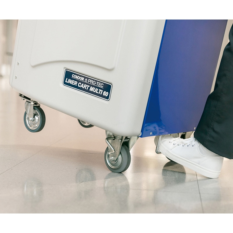 山崎産業 プロテック ライナーカートマルチ60 CA374-00SX-MB 1台（ご注文単位1台）【直送品】