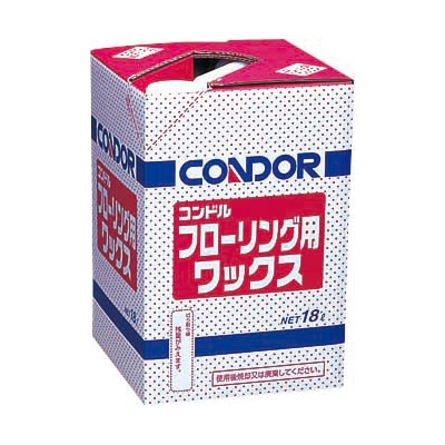 山崎産業 コンドル フローリング用ワックス 18L CH397-18LX-MB 1個（ご注文単位1個）【直送品】