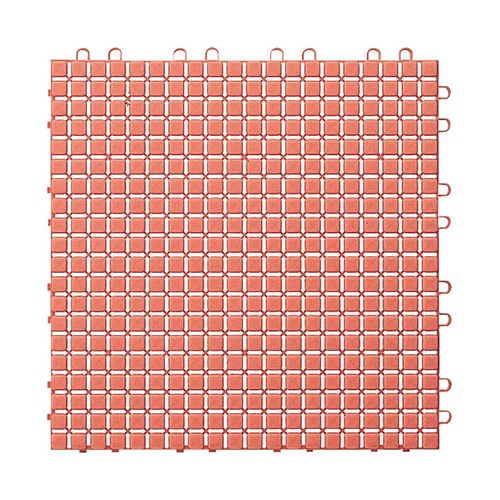 山崎産業 水切りマット 素足スノコ 本駒 ピンク F-163-HK-P 1枚（ご注文単位30枚）【直送品】