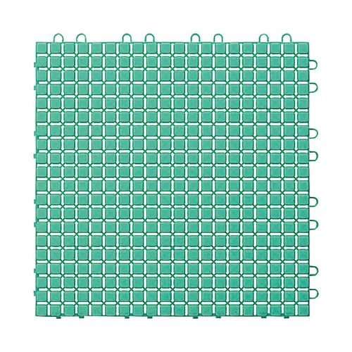 山崎産業 水切りマット 素足スノコ 本駒 グリーン F-163-HK-G 1枚（ご注文単位30枚）【直送品】