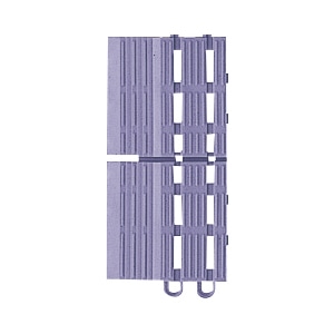 山崎産業 水切りマット 素足スノコ 縁駒O ブルー F-163-FO-BL 1枚（ご注文単位1枚）【直送品】