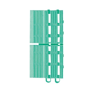 山崎産業 水切りマット 素足スノコ 縁駒O グリーン F-163-FO-G 1枚（ご注文単位1枚）【直送品】