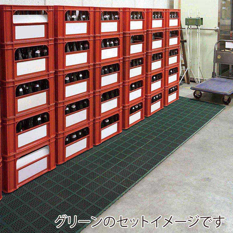 山崎産業 水切りマット ニューマフロス 本駒 ブルー F-159-HK-BL 1枚(ご注文単位30枚)【直送品】