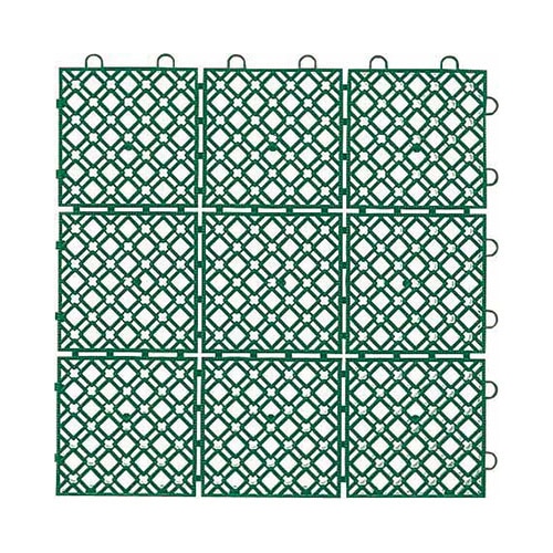 山崎産業 水切りマット ニューマフロス 本駒 グリーン F-159-HK-G 1枚（ご注文単位30枚）【直送品】