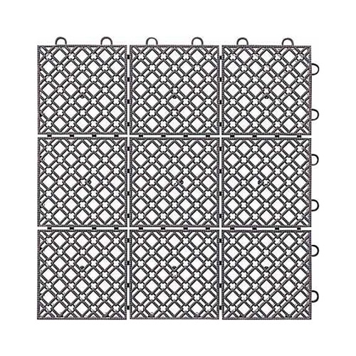 山崎産業 水切りマット ニューマフロス 本駒 グレー F-159-HK-GR 1枚（ご注文単位30枚）【直送品】