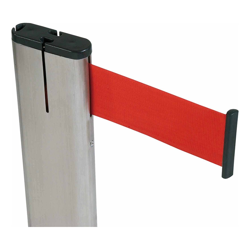 山崎産業 ガイドポール ベルト内蔵 ステンレス IB-80 STヘアーライン YG-22L-SA 1台（ご注文単位1台）【直送品】