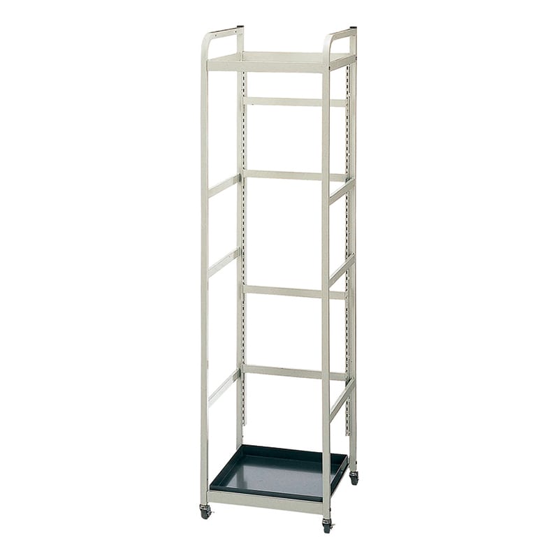 山崎産業 清掃システムラック500 C300-500X-MB 1台（ご注文単位1台）【直送品】