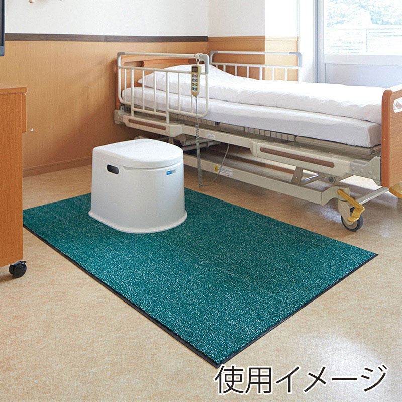 山崎産業 消臭抗菌マット ＃18 グリーン F-181-18-G 1枚（ご注文単位1枚）【直送品】