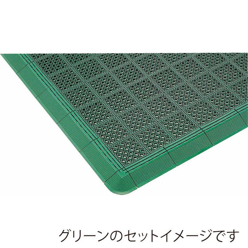 山崎産業 水切りマット ニューマフロス 縁駒M ブルー F-159-FM-BL 1枚（ご注文単位1枚）【直送品】