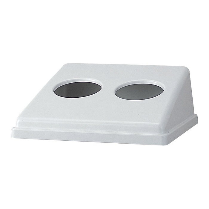 山崎産業 リサイクルボックス RB-PK-350用蓋 カン類 グレー YW-154L-OP-GR 1台（ご注文単位1台）【直送品】