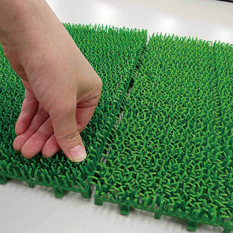 山崎産業 人工芝 エバック若草ユニット 本駒 600 F-53-HK4 1枚(ご注文単位1枚)【直送品】