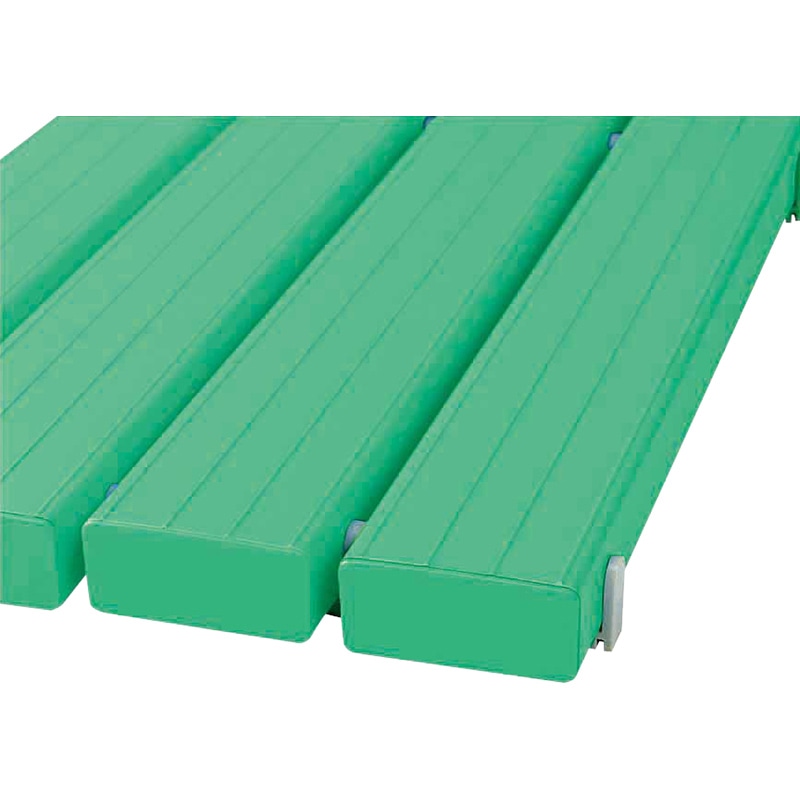 山崎産業 YSカラースノコ 共通エンドキャップ グリーン F-198-G 1個（ご注文単位1個）【直送品】