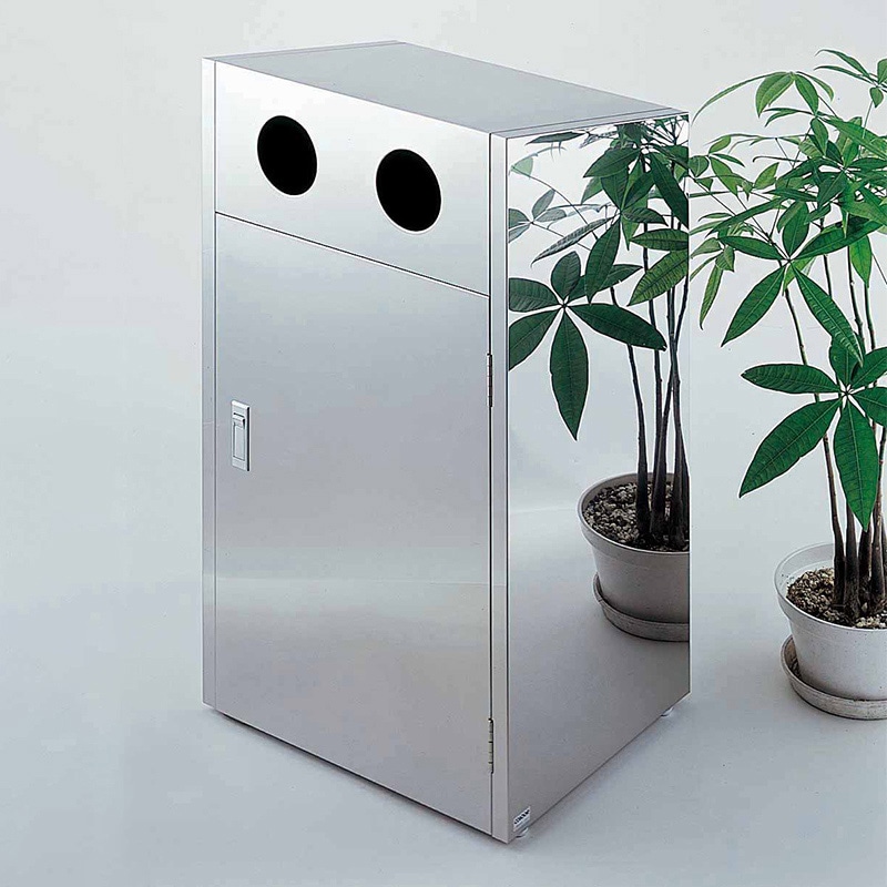 山崎産業 リサイクルボックス MT L2 YW-158L-SB 1台(ご注文単位1台)【直送品】