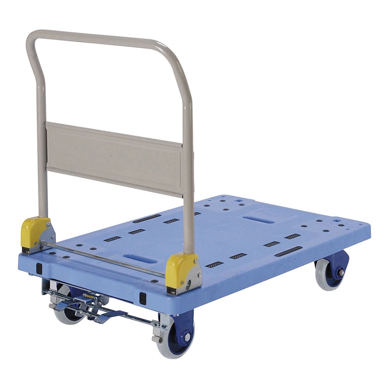 山崎産業 静音台車 ブレーキ付 大 CA505-000X-MB 1台（ご注文単位1台）【直送品】