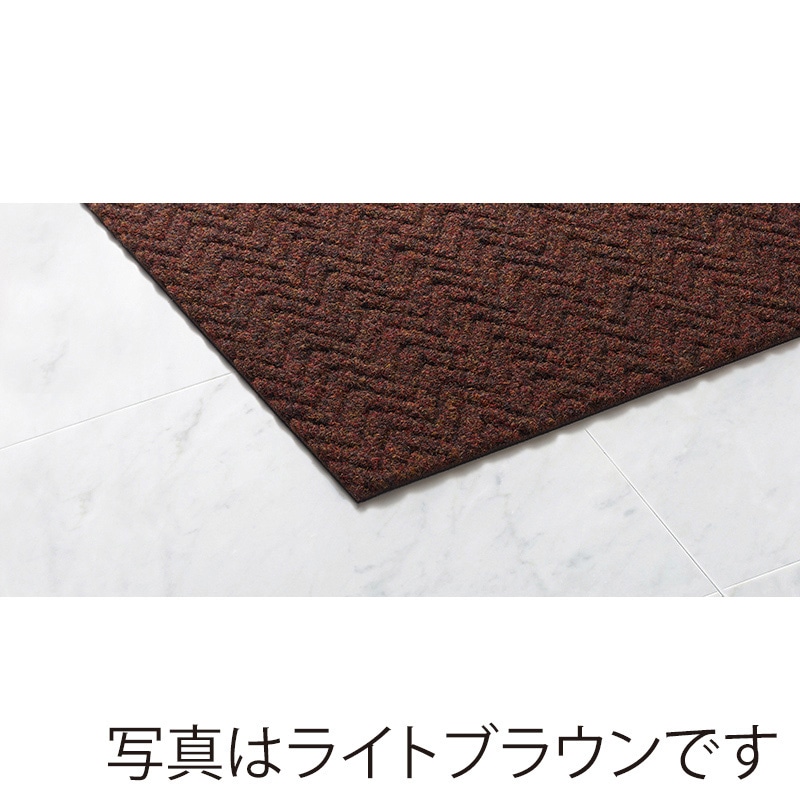 山崎産業 ロンハードマットタイル BC 屋内用 グレー F-201-50-GR 1枚(ご注文単位1枚)【直送品】