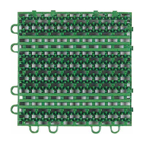 山崎産業 エバック ライナーハードマット 屋外用 本駒 グリーン F-120-HK-G 1枚(ご注文単位60枚)【直送品】