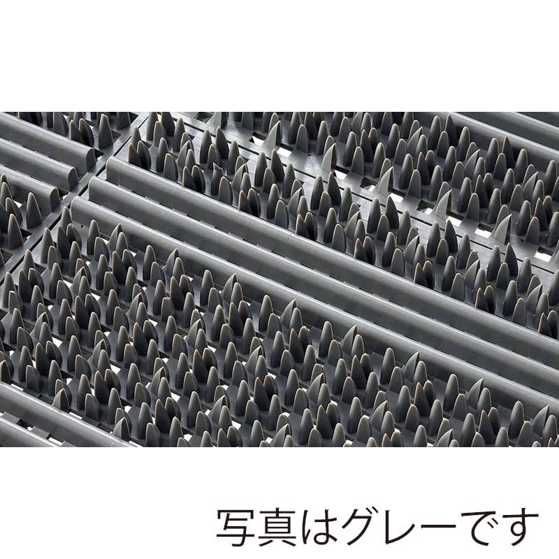 山崎産業 エバック ライナーハードマット 屋外用 本駒 グリーン F-120-HK-G 1枚(ご注文単位60枚)【直送品】