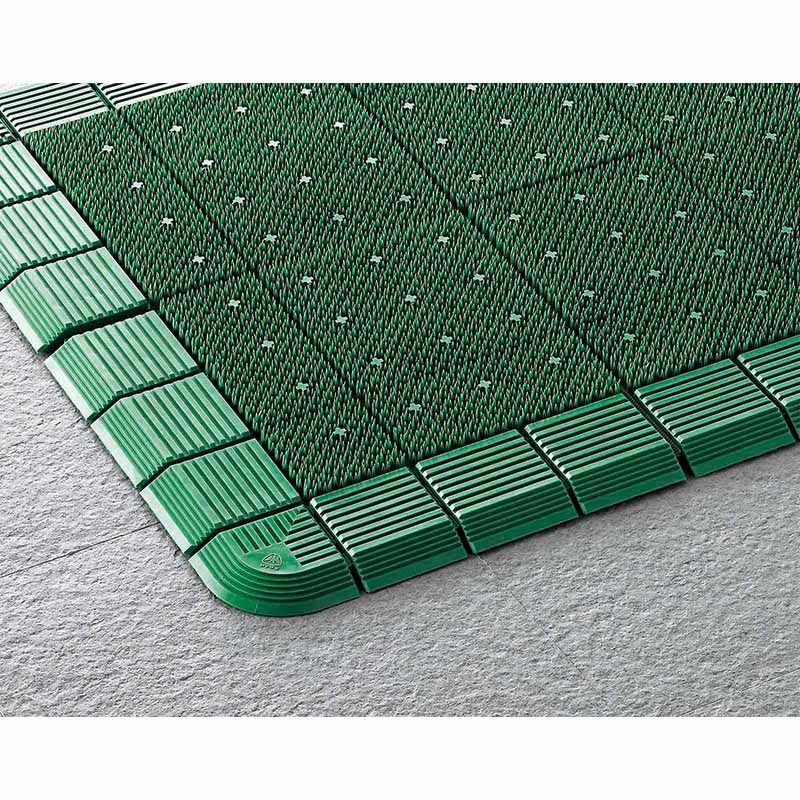 山崎産業 エバック ハイローリングマットDX 屋外用 #6 グリーン F-121-6-G 1枚(ご注文単位1枚)【直送品】