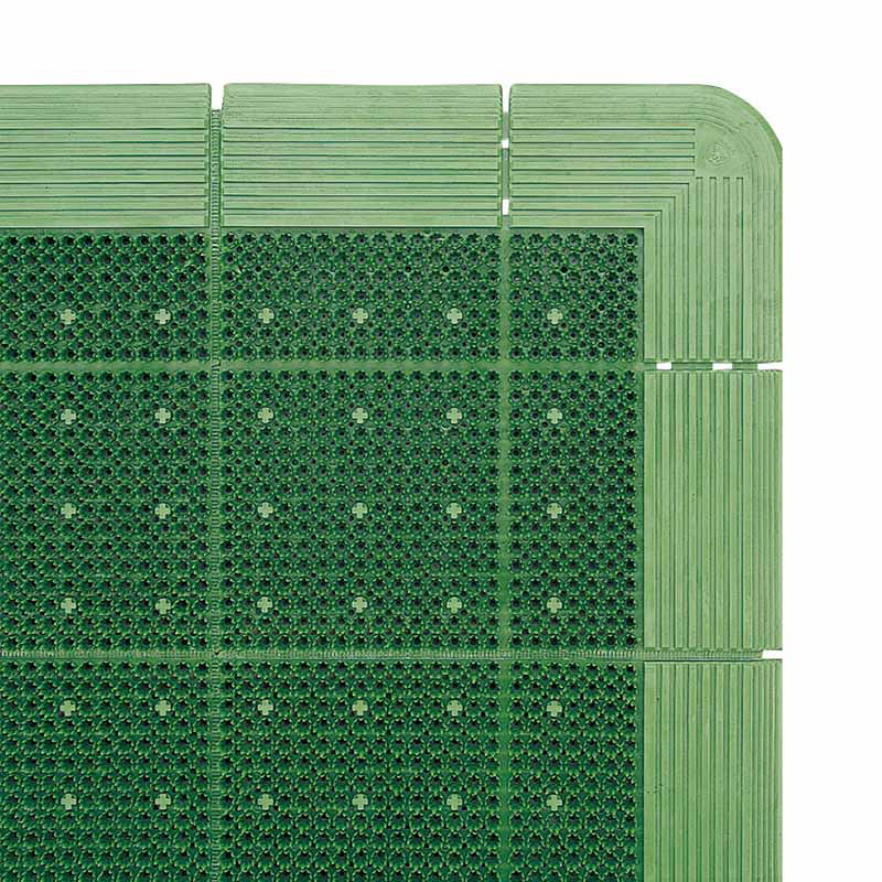 山崎産業 エバック ハイローリングマットDX 屋外用 #15 グリーン F-121-15-G 1枚(ご注文単位1枚)【直送品】