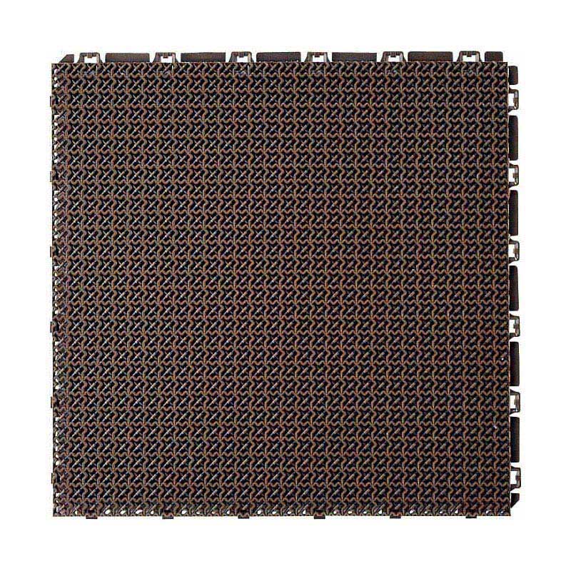 山崎産業 ブイステップマット13 風除室用 本駒 ブラウン F-126-HK-BR 1枚（ご注文単位1枚）【直送品】