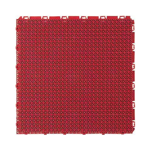山崎産業 ブイステップマット13 風除室用 本駒 レッド F-126-HK-R 1枚（ご注文単位1枚）【直送品】
