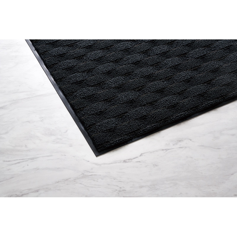 山崎産業 吸水マット ダブルウェーブ #12 グレー F-205-12-GR 1枚(ご注文単位1枚)【直送品】