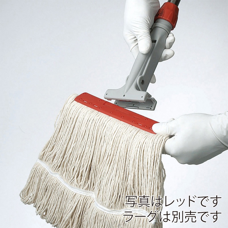 山崎産業 モップ HG フリーハンドル EX SUS グリーン MO516-000U-MB-G 1本(ご注文単位1本)【直送品】