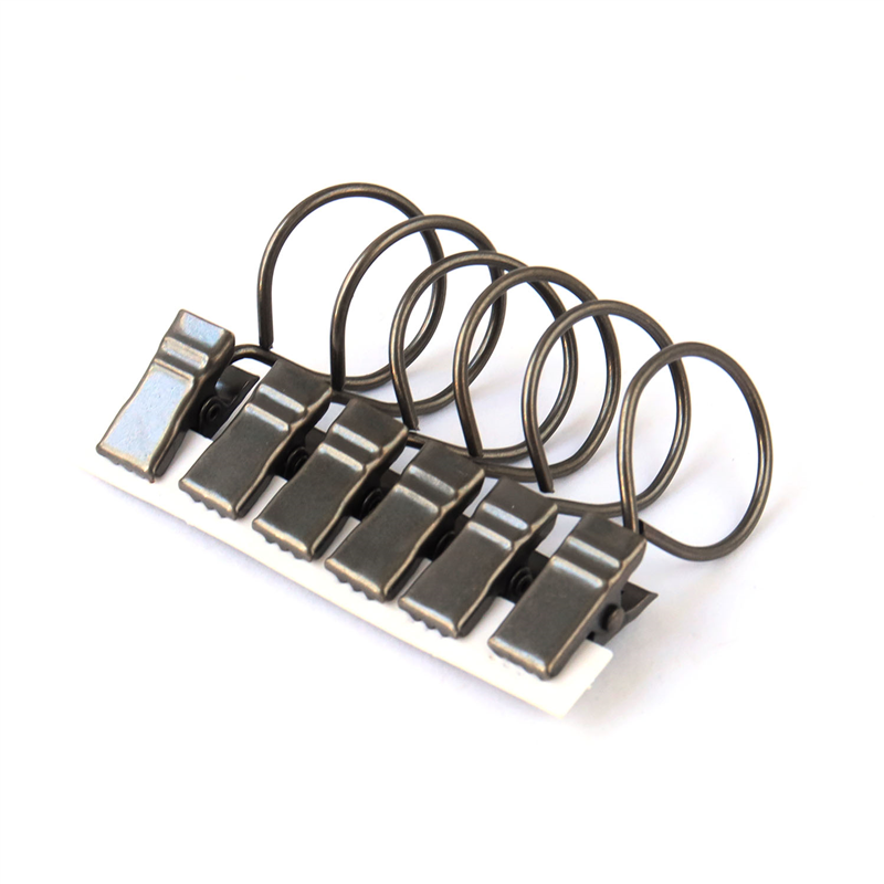 フルネス リングクリップ ポール対応 ブラス 6個入 1袋(ご注文単位1袋)【直送品】