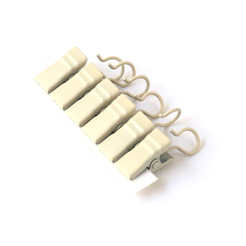 フルネス クリップランナー カーテンレール対応 ホワイト 6個入 1袋(ご注文単位1袋)【直送品】