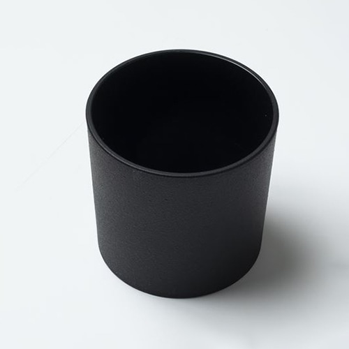 フラワーベース シンプルCL-110 ブラック 343362 1個(ご注文単位120個)【直送品】