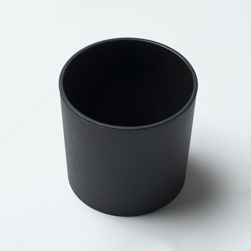 フラワーベース シンプルCL-110 チャコールグレー 343363 1個(ご注文単位120個)【直送品】