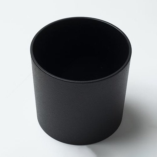 フラワーベース シンプルCL-130 ブラック 343365 1個(ご注文単位80個)【直送品】