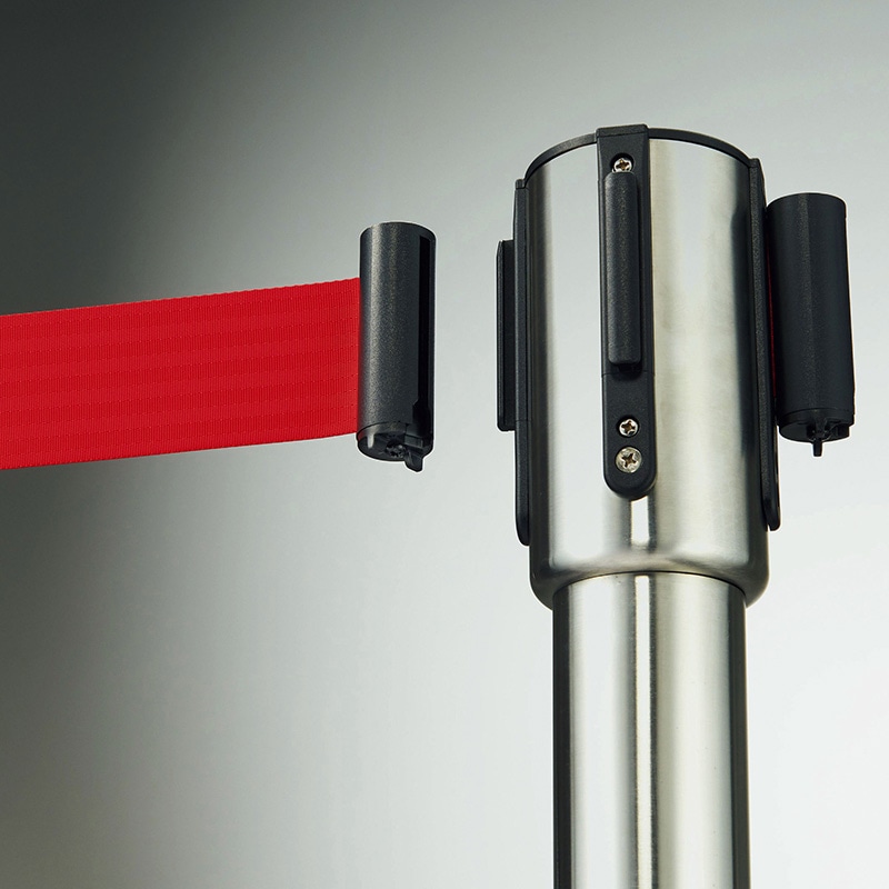 ライオン事務器 ベルトパーティション レッド BPS50-NS-RD 1台(ご注文単位1台)【直送品】