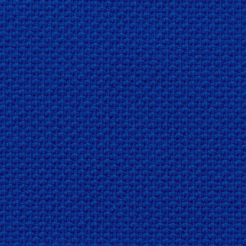 ライオン事務器 会議用イス スターブ キャスター付4本脚 肘なし 背パッド付 ブルー No.1765F 1台(ご注文単位1台)【直送品】