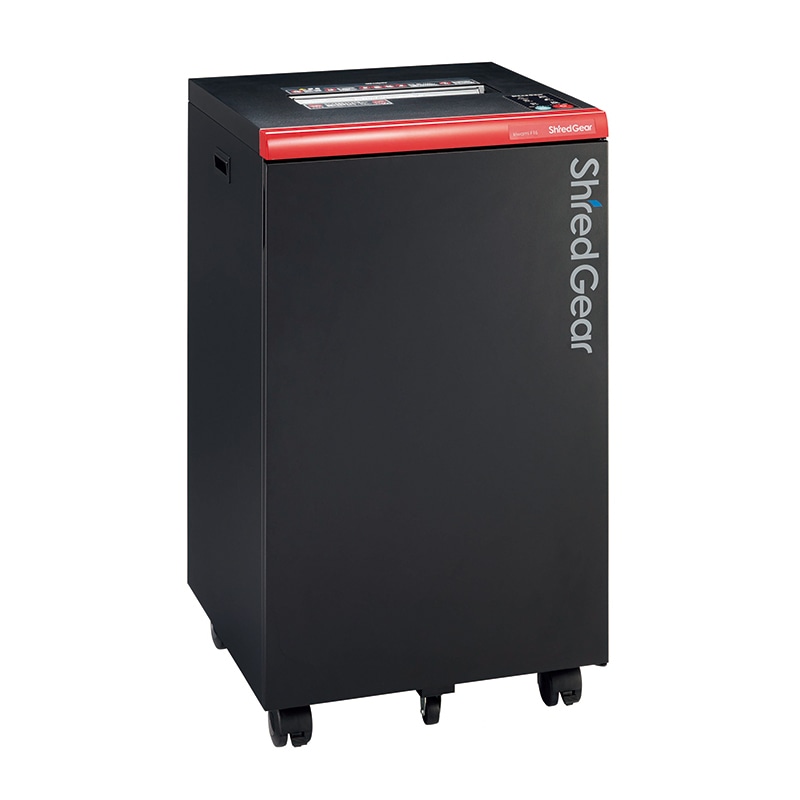 ライオン事務器 シュレッダー　シュレッドギア KIWAMI　F16　ブラック KIW-F16B 1台（ご注文単位1台）【直送品】