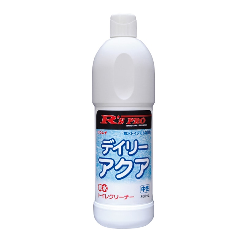 >リンレイ R’S PRO トイレクリーナー デイリーアクア 800ml 784533 1本(ご注文単位12本)【直送品】
