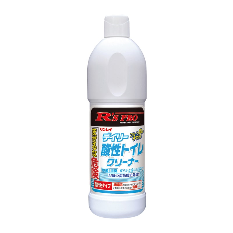 リンレイ R’S PRO デイリー酸性トイレクリーナー 800ml 787734 1本(ご注文単位12本)【直送品】