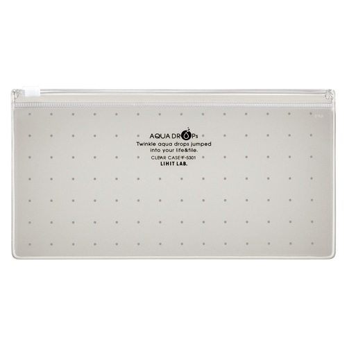 F-5301-1 クリヤーケース ペン 乳白 1枚 (ご注文単位1枚)【直送品】