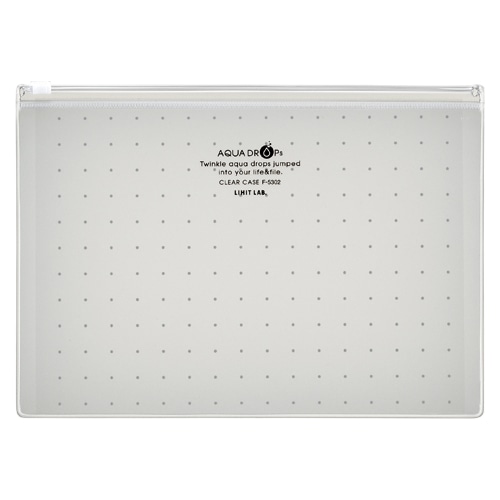 F-5302-1 クリヤーケース M(A5)乳白 1枚 (ご注文単位1枚)【直送品】