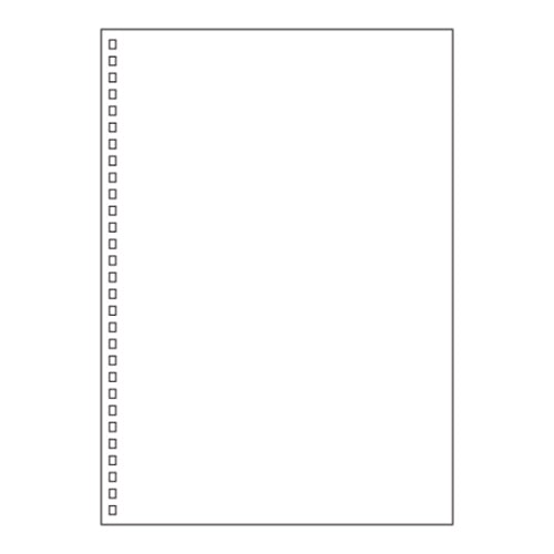 N-1600P ツイストリングノートリーフ　B5無地 1パック (ご注文単位1パック)【直送品】